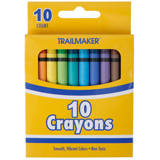 Crayons 10-Pack - BagsInBulk.ca