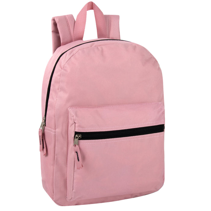 15 Inch Basic Backpack - BagsInBulk.ca