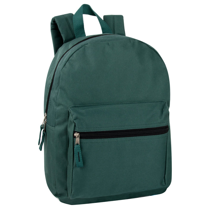 15 Inch Basic Backpack - BagsInBulk.ca