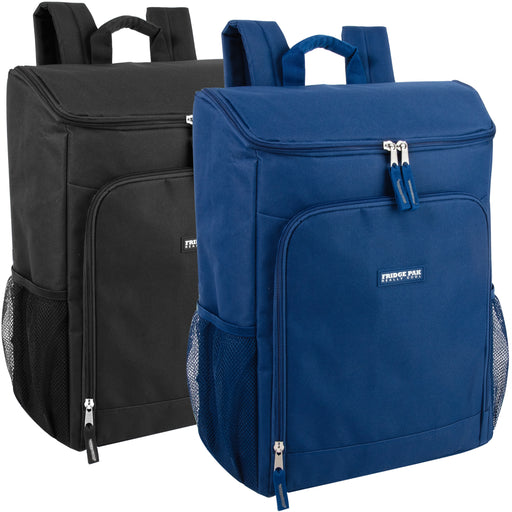 Fridge Pak 17 Inch Cooler Backpack - 2 Assorted Colors - BagsInBulk.ca