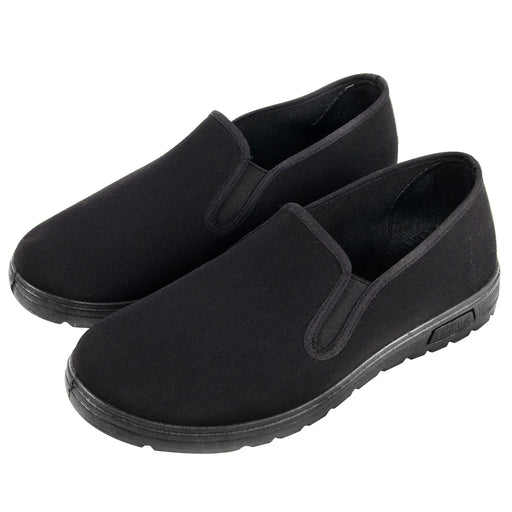 Adult Slip-on Shoes - Black - BagsInBulk.ca