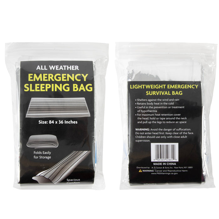 All Weather Mylar Emergency Sleeping Bag - BagsInBulk.ca