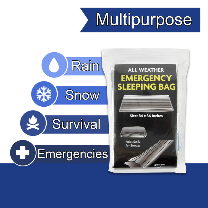All Weather Mylar Emergency Sleeping Bag - BagsInBulk.ca