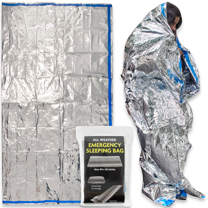 All Weather Mylar Emergency Sleeping Bag - BagsInBulk.ca