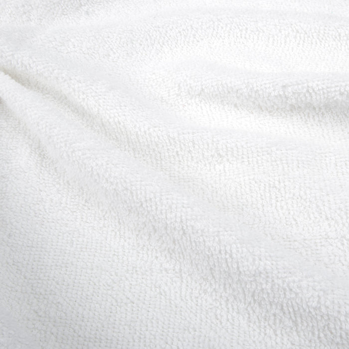 Plush Bath Towel - White - BagsInBulk.ca