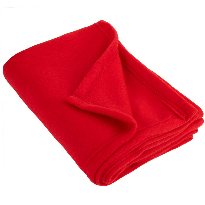 Fleece Kids Blanket 30" x 40" - 5 Assorted Colors - BagsInBulk.ca