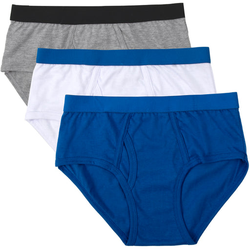 Boy's Underwear - 3 Color Assortment - BagsInBulk.ca