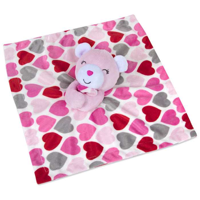 Pink Bear Baby Snuggler - BagsInBulk.ca