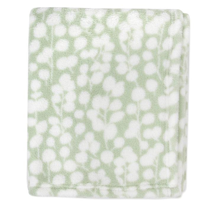 Printed Blankets 36" x 30" 2-Pack - Floral - BagsInBulk.ca