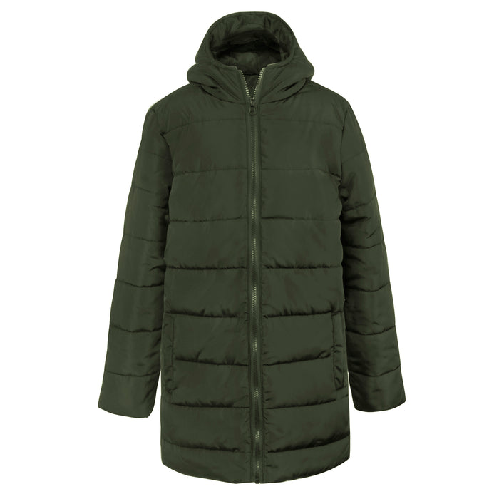 Youth Hooded Puffer Winter Coat - 3 Colors - BagsInBulk.ca