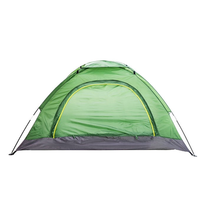 Dome Tent 4-Person - Bright Green - BagsInBulk.ca