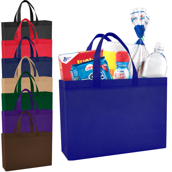 Reusable Shopping Grocery Bag 10 x 14 inch - BagsInBulk.ca