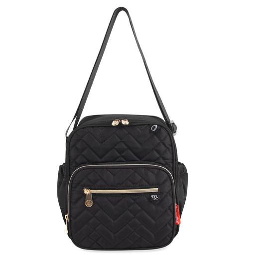 Fisher Price Quilted Cooler Baby Bottle Bag - Black - BagsInBulk.ca