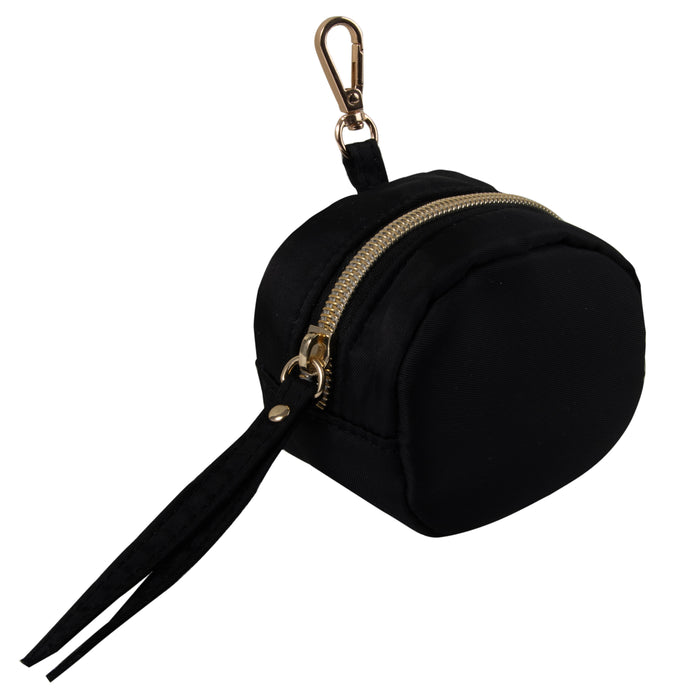 Baby Essentials Vegan Leather Diaper Bag - Black - BagsInBulk.ca