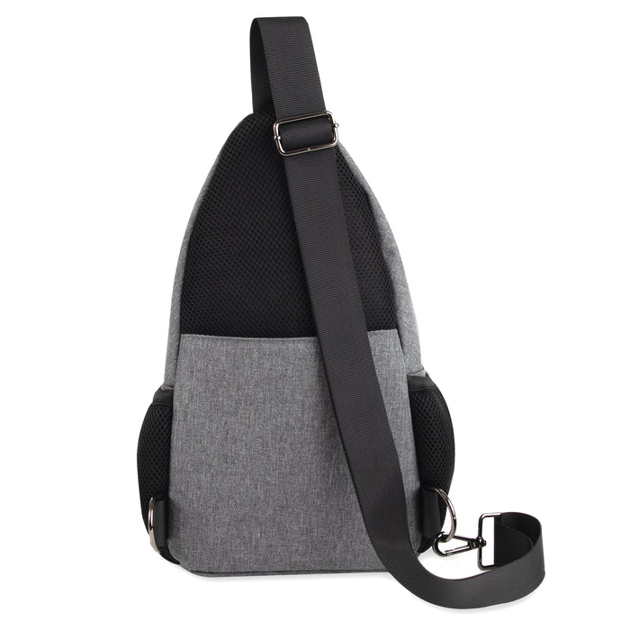 Baby Essentials Sling Pouch Diaper Bag - Grey - BagsInBulk.ca