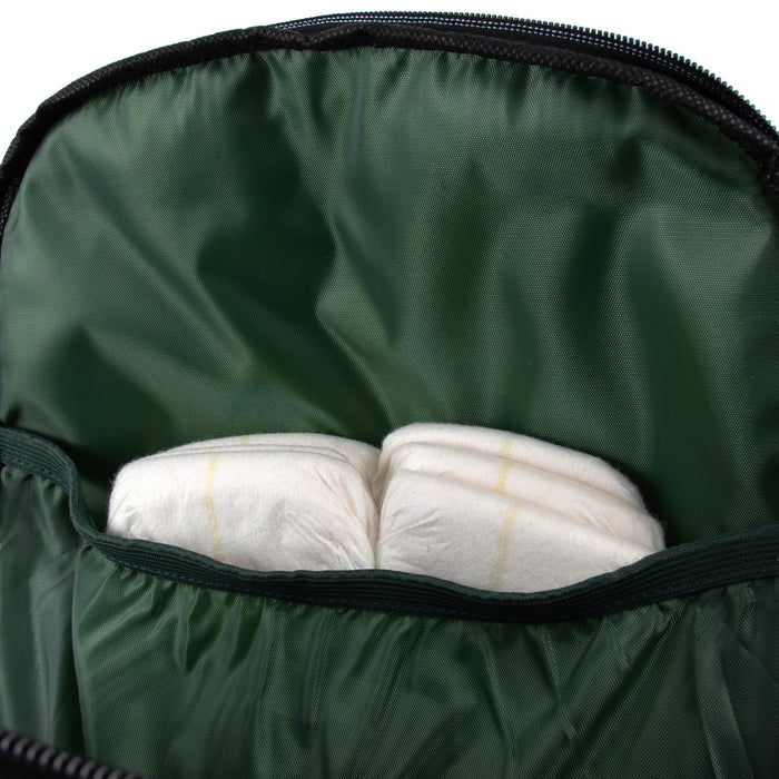 Fisher Price Gemma Diaper Backpack 2 Pc- Green - BagsInBulk.ca