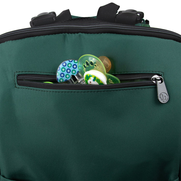 Fisher Price Gemma Diaper Backpack 2 Pc- Green - BagsInBulk.ca