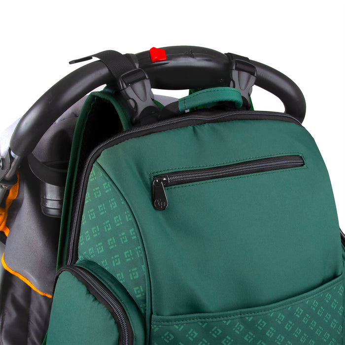 Fisher Price Gemma Diaper Backpack 2 Pc- Green - BagsInBulk.ca