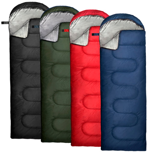 Deluxe Sleeping Bags with Stuff Sack - BagsInBulk.ca