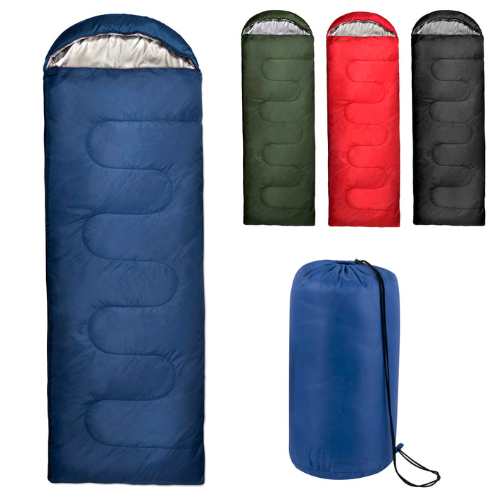 Deluxe Sleeping Bags with Stuff Sack - BagsInBulk.ca