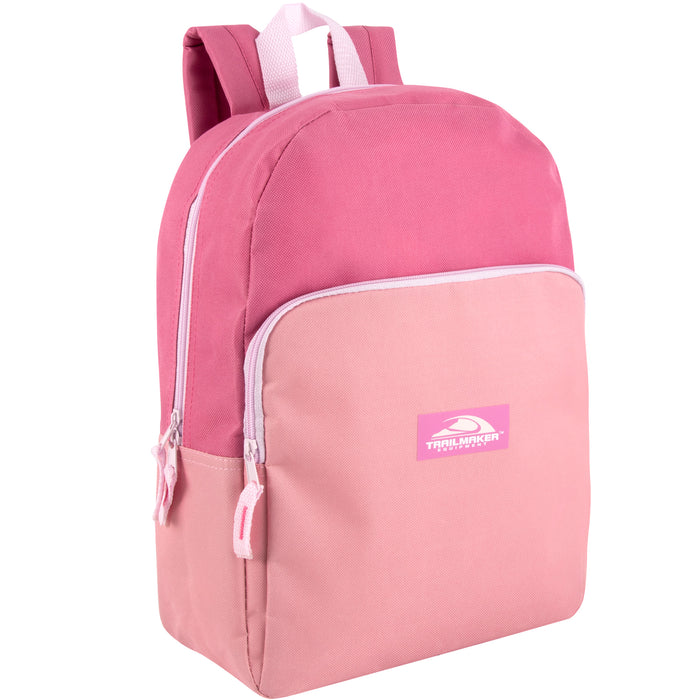 15 Inch Promo Backpack - 3 Colors - BagsInBulk.ca