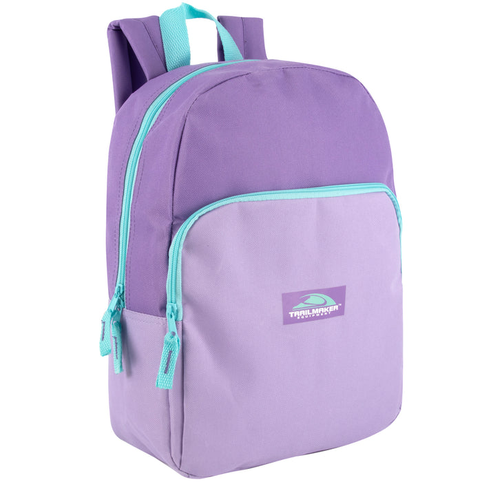 15 Inch Promo Backpack - 3 Colors - BagsInBulk.ca