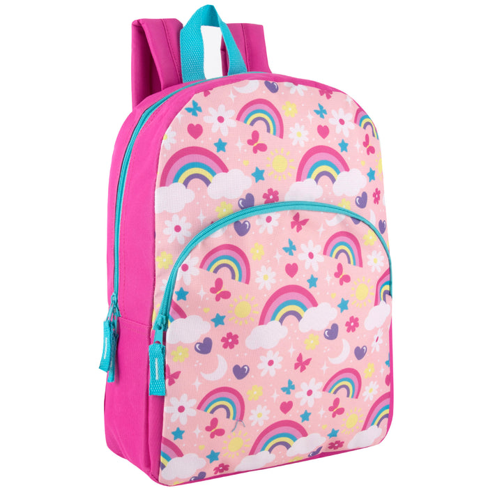 15 Inch Character Backpacks - Girls - BagsInBulk.ca