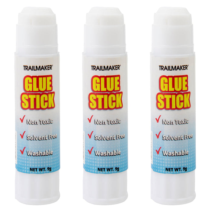 Glue Stick - 3 Pack - BagsInBulk.ca