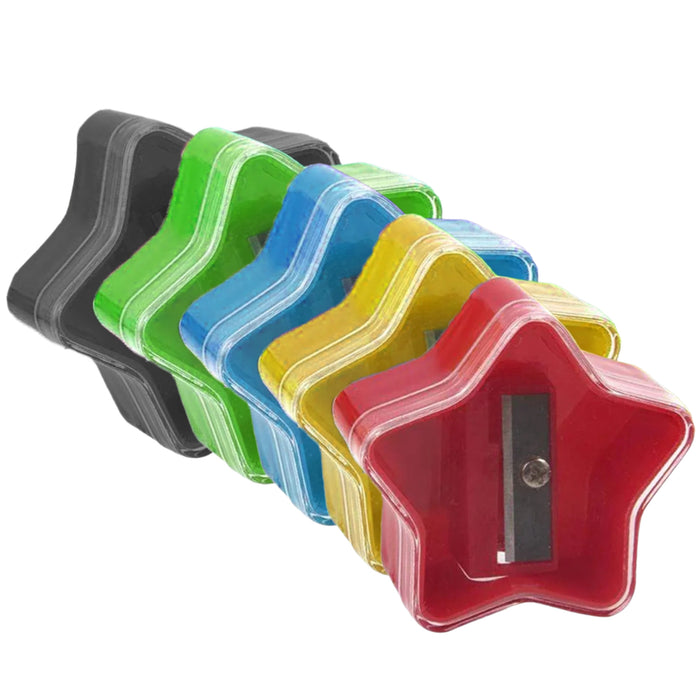Star Pencil Sharpener with Cover - BagsInBulk.ca