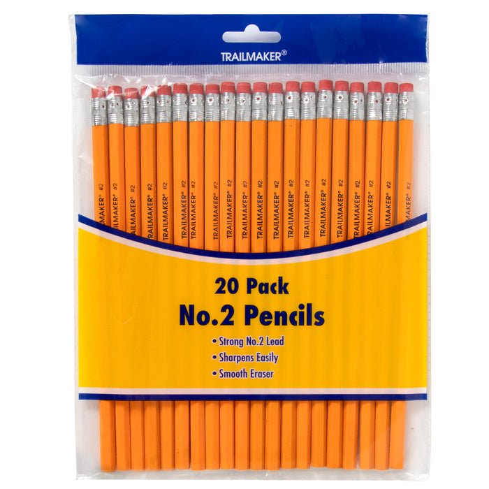 No. 2 Pencils - 20-pack - BagsInBulk.ca