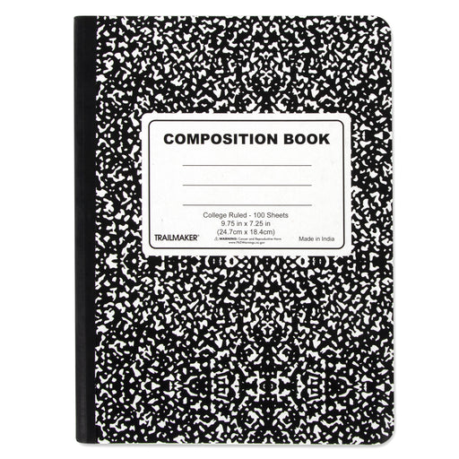 Composition Book, 100 Sheets, College Ruled - BagsInBulk.ca