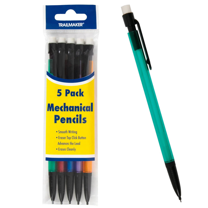 Mechanical Pencils - 5 Pack - BagsInBulk.ca