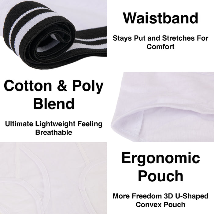 Men's Briefs Underwear - 3 Colors - BagsInBulk.ca