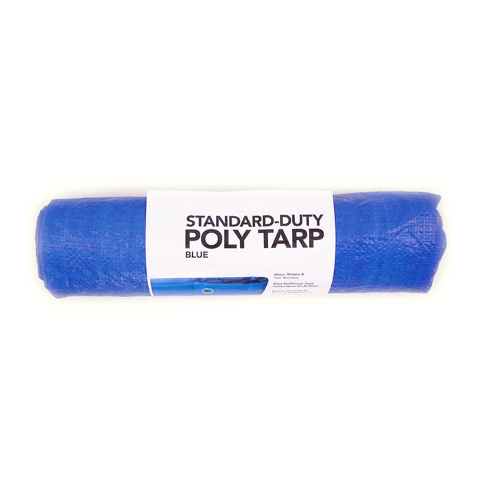 Blue Tarps -  12 x 16 FT (3.65' X 4.75' Meters) - BagsInBulk.ca