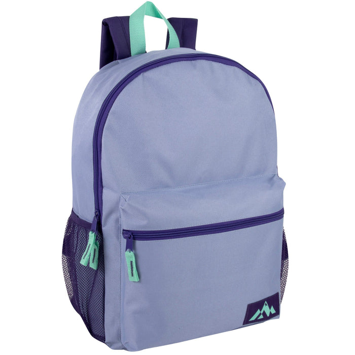Classic 18 Inch Front Pouch Backpack - Girls 5 Colors - BagsInBulk.ca