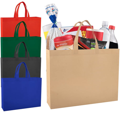 Reusable Non-Woven Tote Bag 12 x 16 inch - BagsInBulk.ca