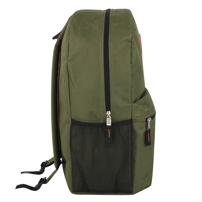 19 Inch Lash Tab Backpack w Side Mesh Pockets - Boys - BagsInBulk.ca