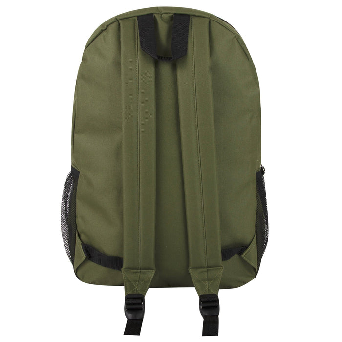 19 Inch Lash Tab Backpack w Side Mesh Pockets - Boys - BagsInBulk.ca