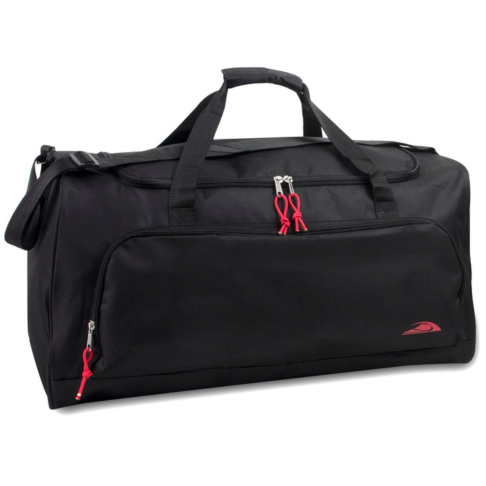 24 Inch Wide Pocket Duffle Bags - BagsInBulk.ca