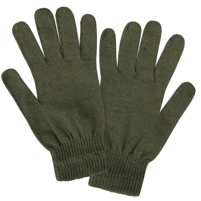 Adult Knitted Gloves - 5 Assorted Colors - BagsInBulk.ca