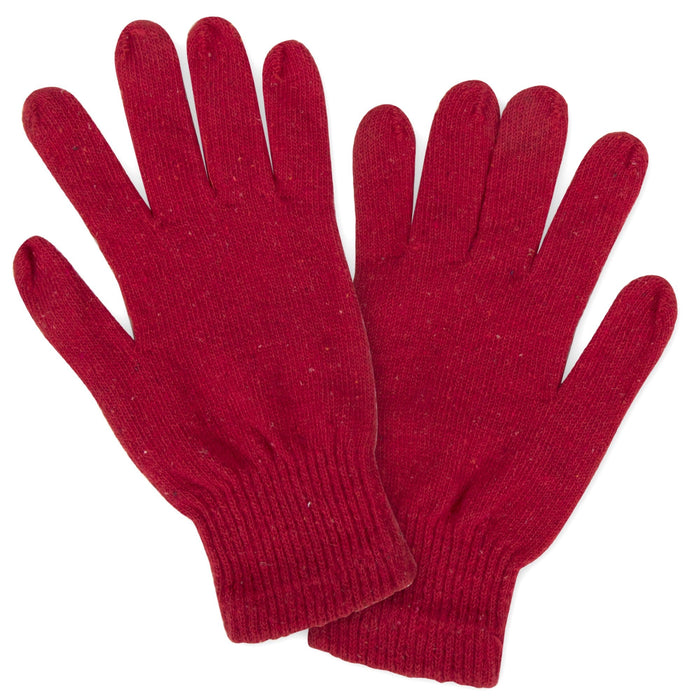 Adult Knitted Gloves - 5 Assorted Colors - BagsInBulk.ca