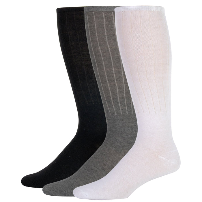 Men's Solid Tube Socks - BagsInBulk.ca