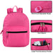 15 Inch Basic Backpack - 4 Pastel Colors - BagsInBulk.ca