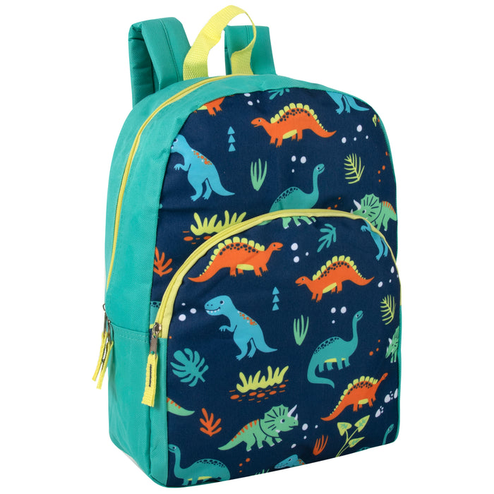 Wholesale 15 Inch Printed Character Backpacks - Boys Assortment