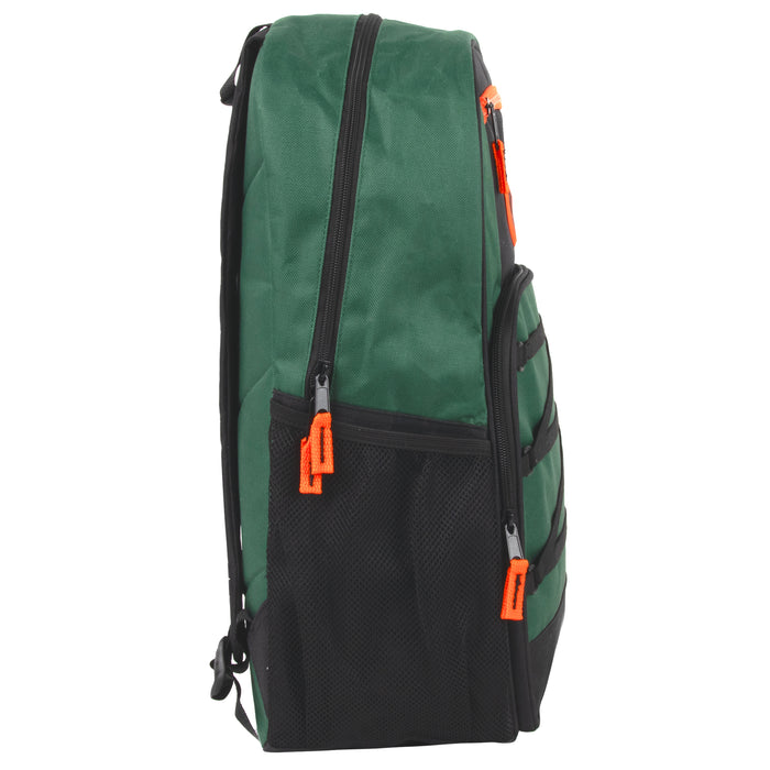 Wholesale Double Zippered Bungee Backpacks With Laptop Section - Boys