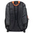 18-inch Reflective Strip Backpack w Laptop Sleeve - Black