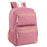 Wholesale Trailmaker 17 Inch Double Front Pocket Backpack - 4 Pastel Colors