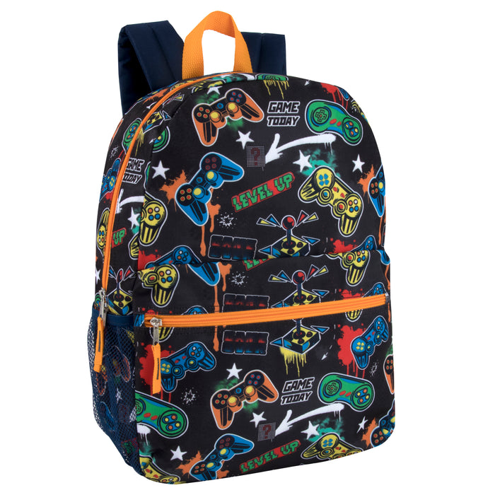 17-Inch Kids Printed Backpacks - BagsInBulk.ca