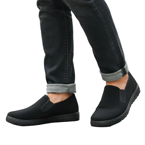Adult Slip-on Shoes - Black - BagsInBulk.ca