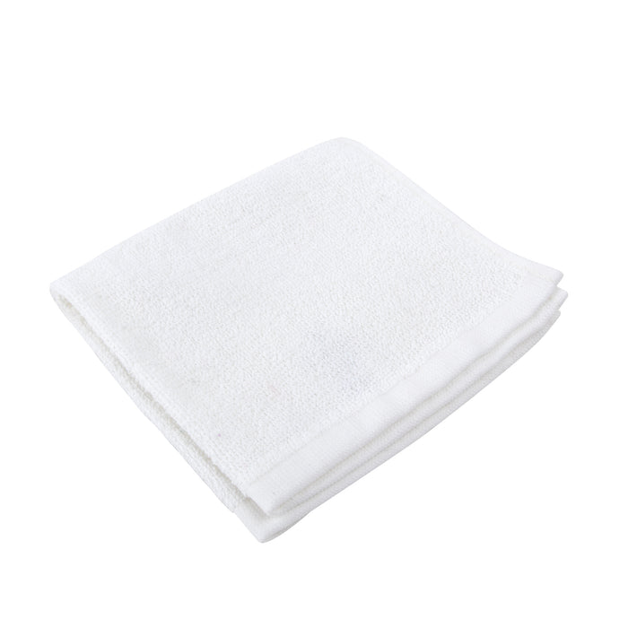 White Wash Cloths - 12 x 12 inches - BagsInBulk.ca